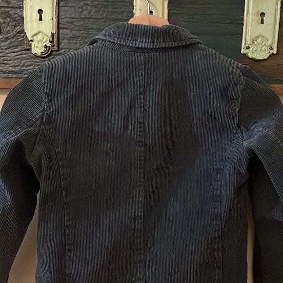 2/$18 L.O.G.G By H&M Grey Corduroy Blazer Size 5/6 - Picture 11 of 15